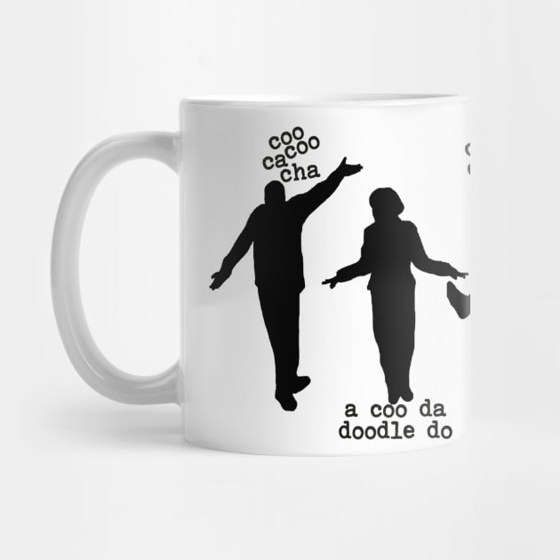 Arrested Development Chicken Dance (Black Graphic) by Tv Moments